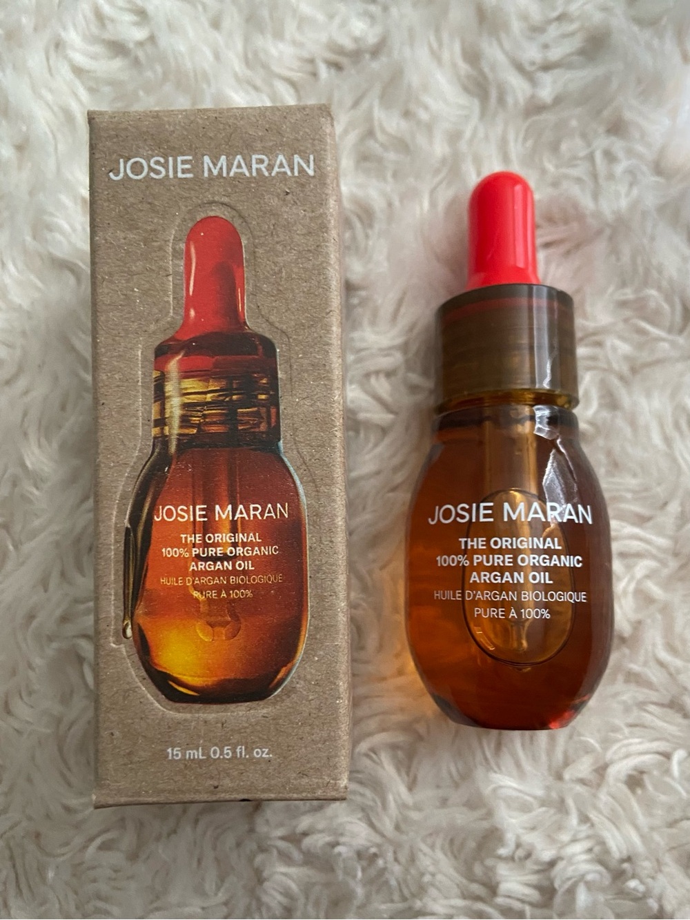 JOSIE MARAN The Original 100% Pure Organic Argan Oil 15ml 0.5 fl oz NEW